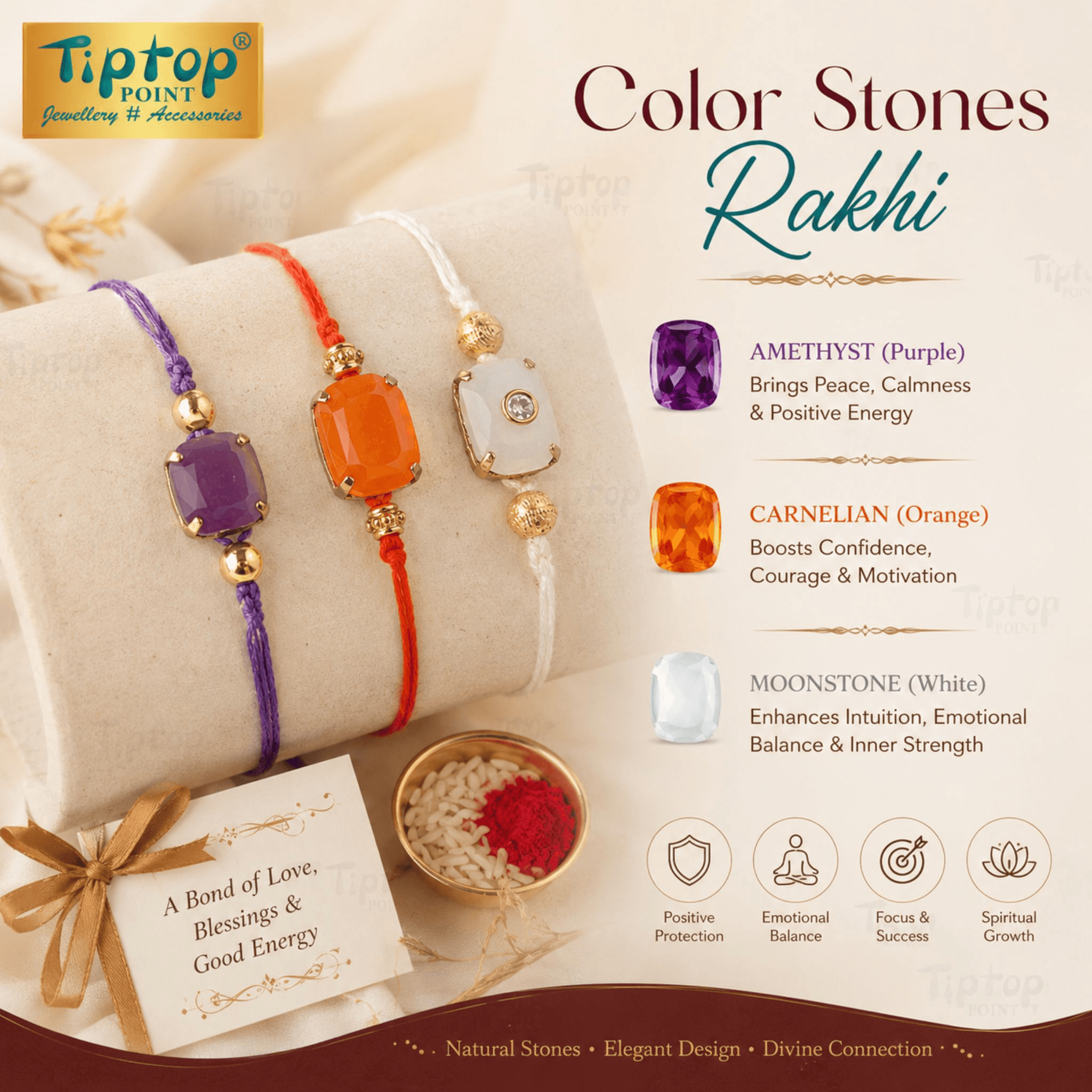 Stone Rakhi