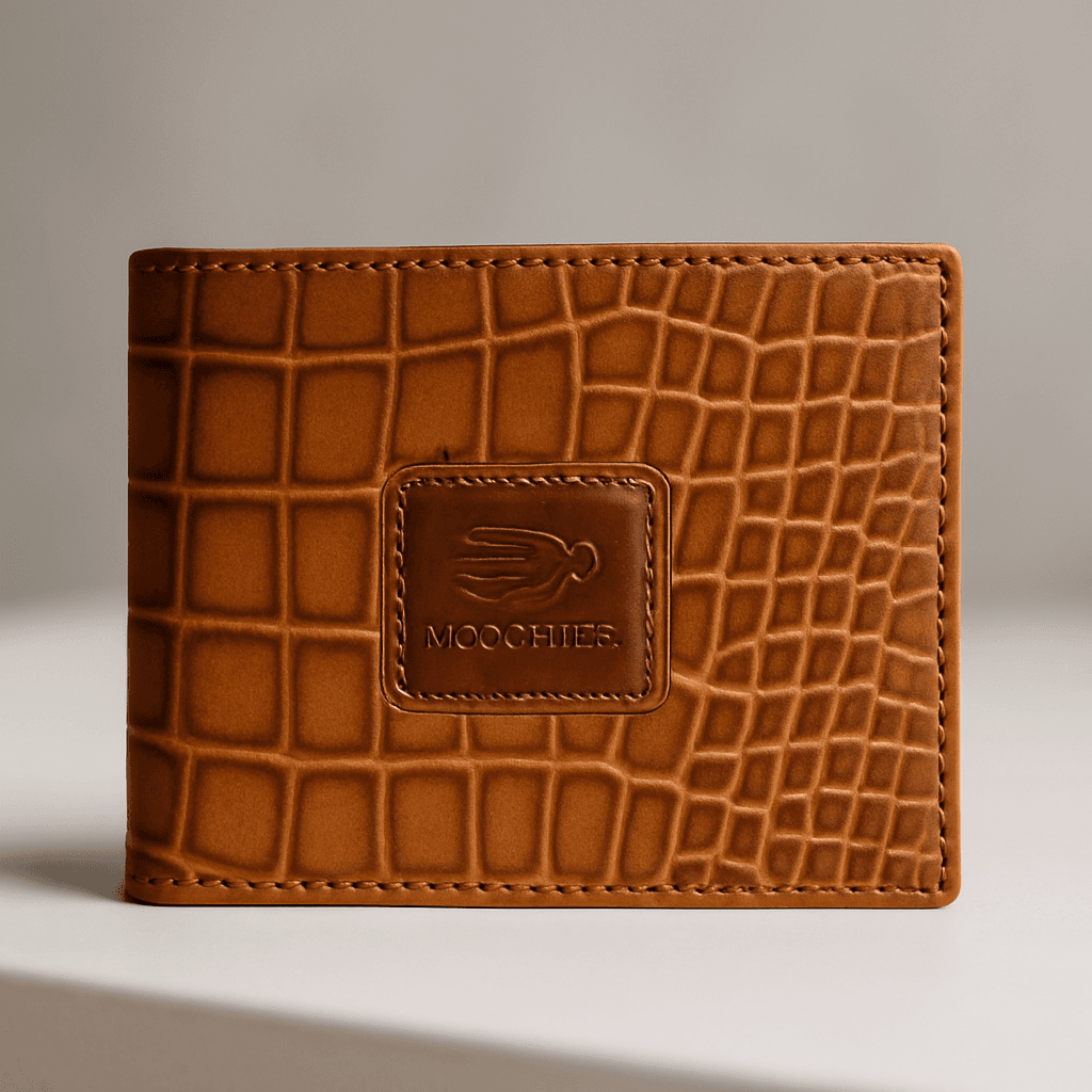 Standard - Tan Croc Embossed