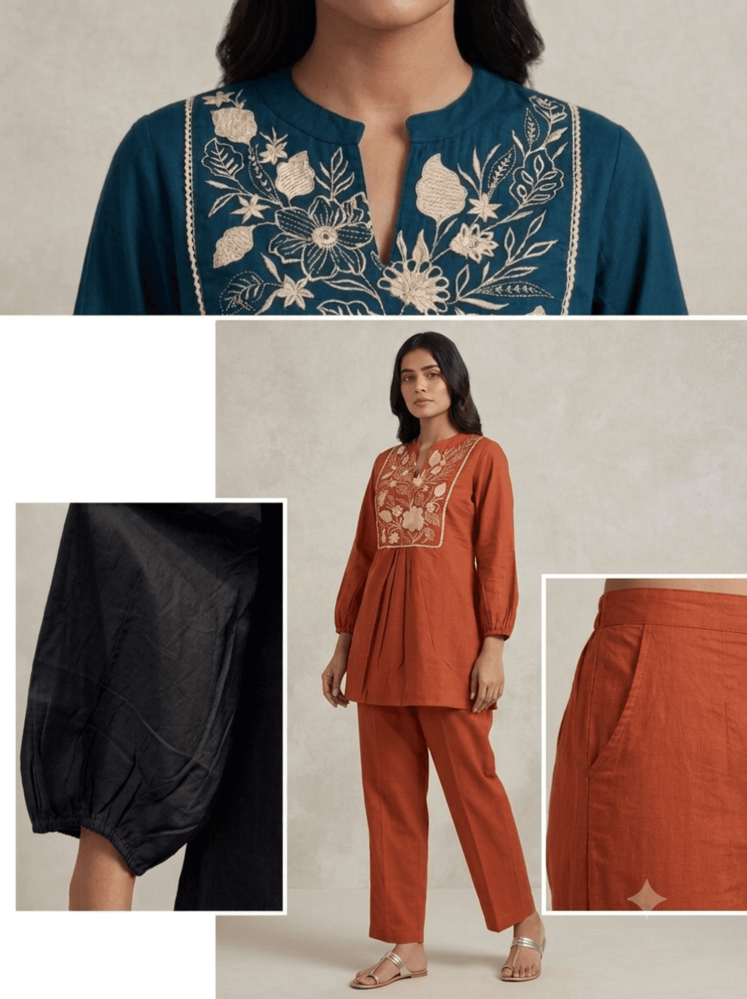 Cotton cordset
