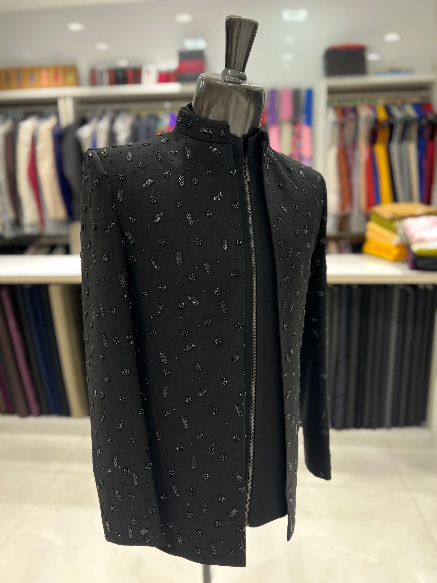 Black Jodhpuri suit - 2